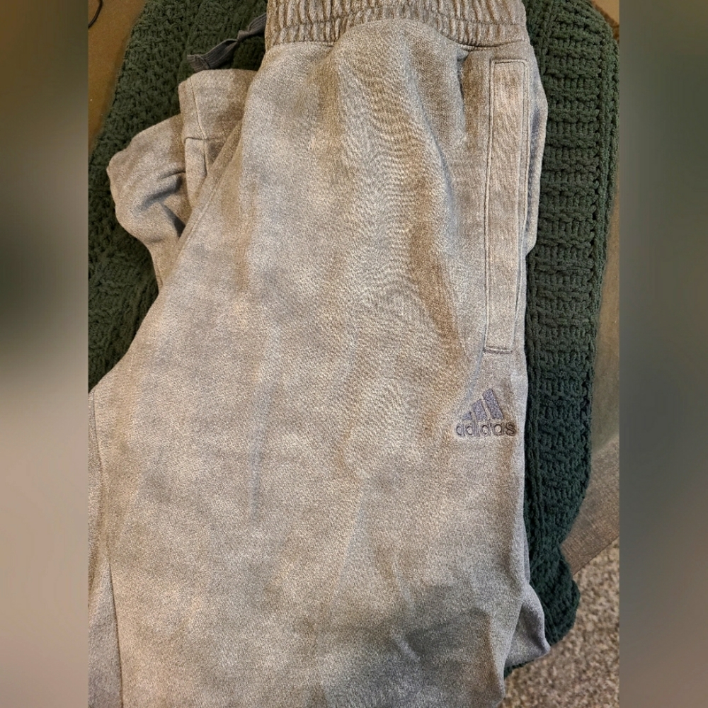 Men's Adidas Grey Sweatpants